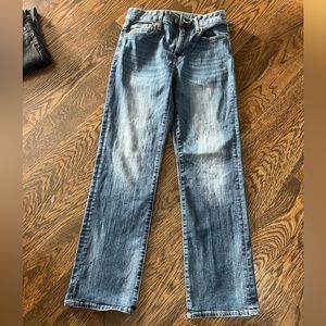 American eagle men’s flex stretch 28x30 blue jeans original bootcut